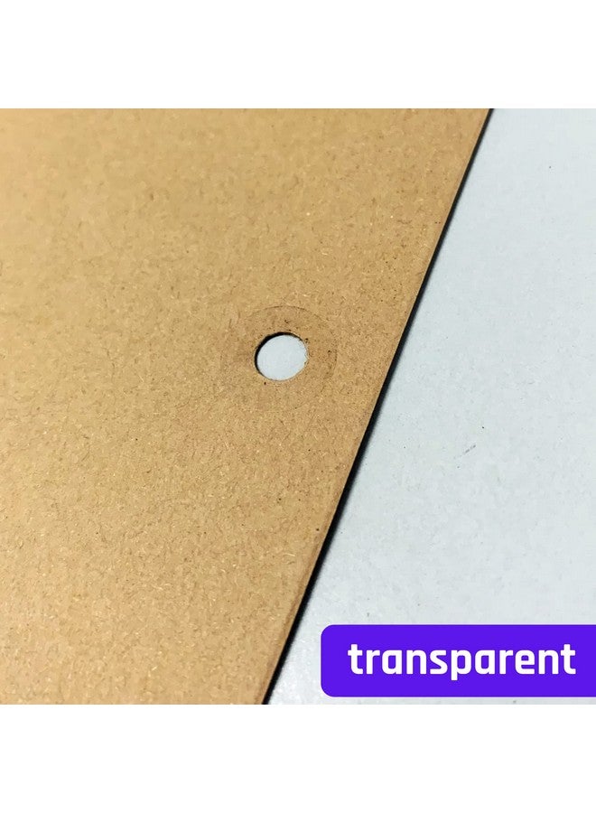 TownStix 2000 Pack Clear Hole Reinforcement Stickers Transparent 0.25 - Image 5