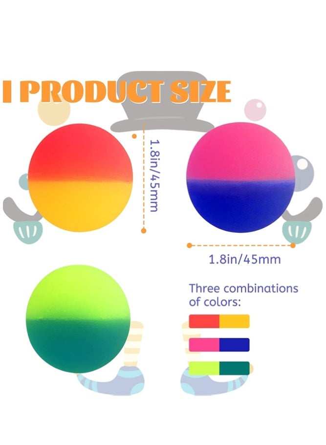 BELLSBERRY 24 PCS Super Bouncy Balls for Kids – High Bounce Rubber Balls Assorted Colors Perfect for Birthday Party Favors, Carnival & Prize Toys - Image 2