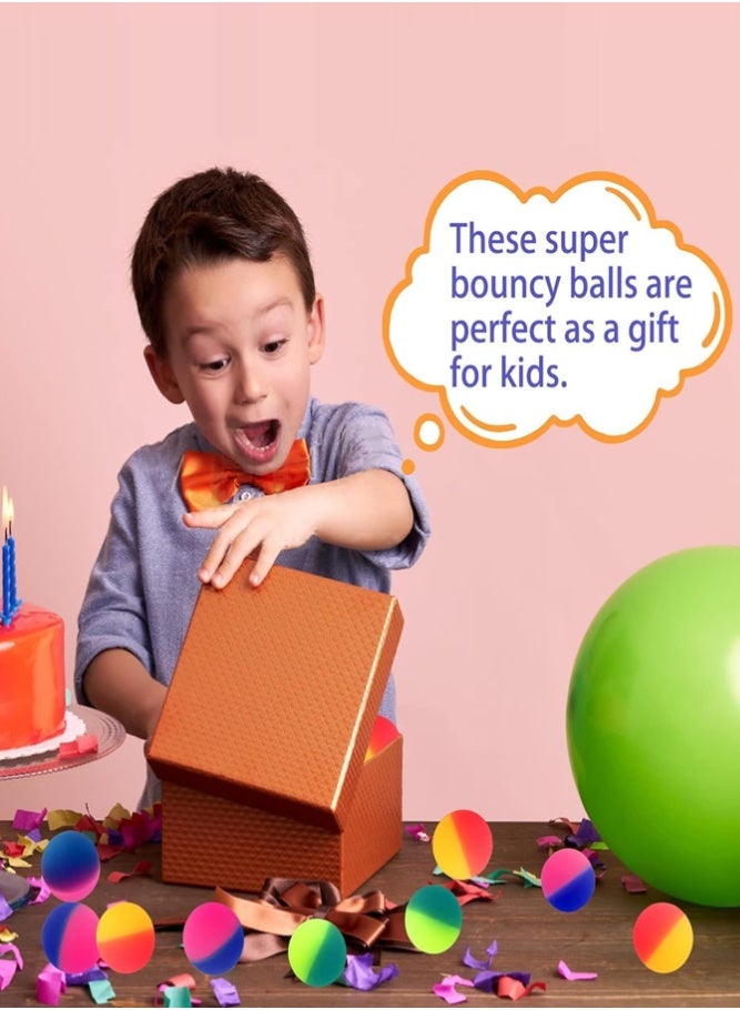 BELLSBERRY 24 PCS Super Bouncy Balls for Kids – High Bounce Rubber Balls Assorted Colors Perfect for Birthday Party Favors, Carnival & Prize Toys - Image 5