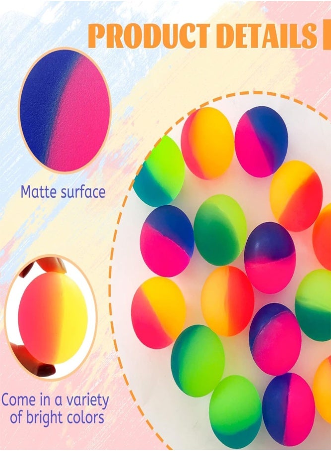 BELLSBERRY 24 PCS Super Bouncy Balls for Kids – High Bounce Rubber Balls Assorted Colors Perfect for Birthday Party Favors, Carnival & Prize Toys - Image 3