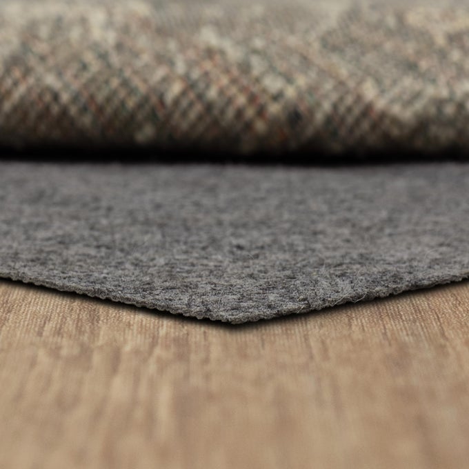 2 X 12 NON SLIP GRIP RUG PAD 18 LOW PROFILE FELT CUSHION RUBBER GRIPPER GREAT FOR HIGH TRAFFIC AREAS SAFE FOR ALL FLOORS