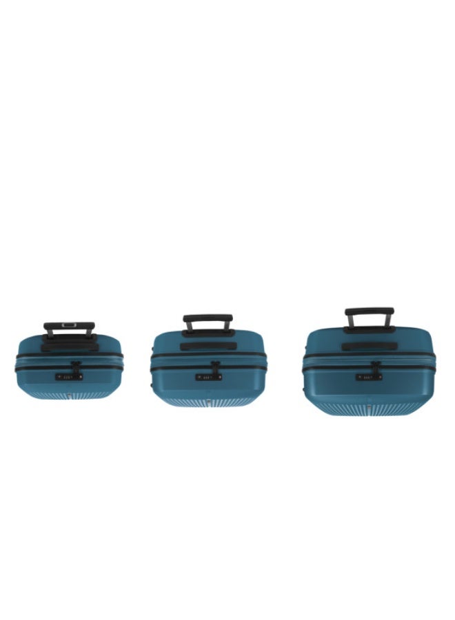 GABOL Brooklyn Hardside Luggage on Wheels for Unisex | Ultra Lightweight ABS with 4 Spinner Wheels | Color Turquoise - Image 4
