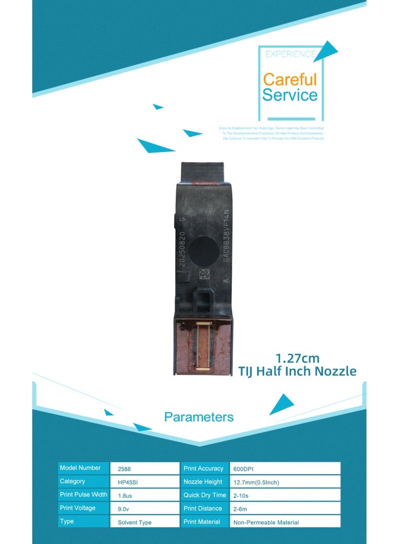 ديمين خرطوشة حبر المذيبات الأصلية سريعة الجفاف 2790K خرطوشة حبر بديلة أصلية قابلة للذوبان في الماء لطابعة نفث الحبر المحمولة MX3S/D10 (أرجواني) - Image 4