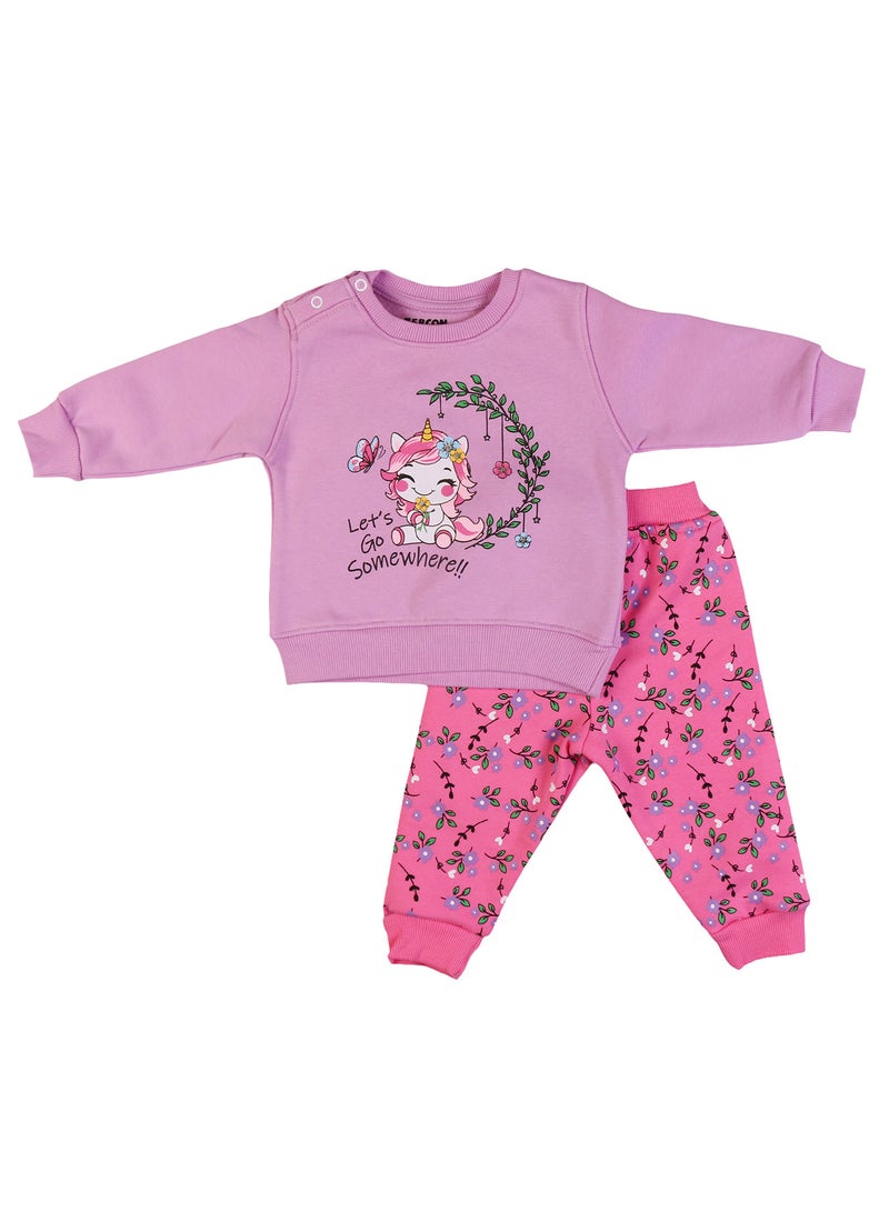 زيركون بيجامة مواليد  شتوي - Image 1