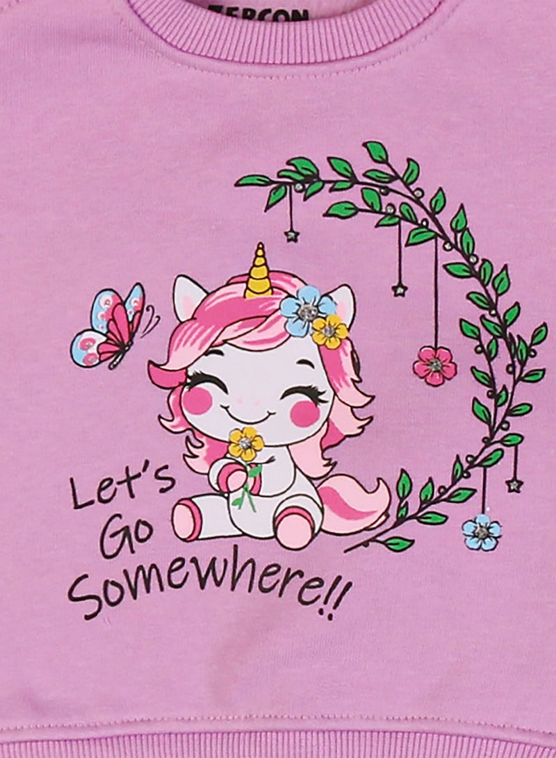 زيركون بيجامة مواليد  شتوي - Image 2