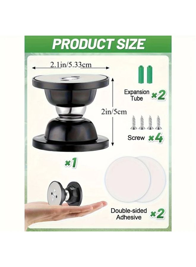 Rv Magnetic Door Catch With Adhesive And Screw Mount Strong Door Stopper 1pc - Image 5