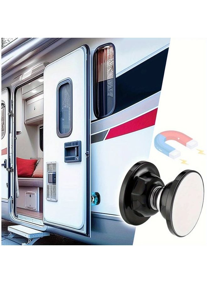 Rv Magnetic Door Catch With Adhesive And Screw Mount Strong Door Stopper 1pc - Image 2