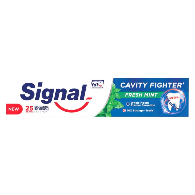 Signal Toothpaste Cavity Fighter With Fresh Mint 120ML