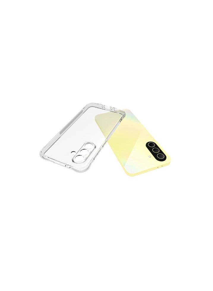 2 in 1 Samsung Galaxy A36 5G Phone Case Cover & Screen Protector - Shockproof Clear Slim TPU Protective Phone Cover & Full Coverage Delicate Touch Tempered Glass Screen Protector for Samsung Galaxy A36 5G - Image 4