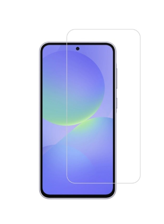 2 in 1 Samsung Galaxy A36 5G Phone Case Cover & Screen Protector - Shockproof Clear Slim TPU Protective Phone Cover & Full Coverage Delicate Touch Tempered Glass Screen Protector for Samsung Galaxy A36 5G - Image 2
