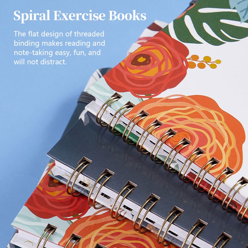 A5 Notebook School Diary 2022 Notebook With Weekly Schedule 110 Pages Spiral Exercise Books - Image 5