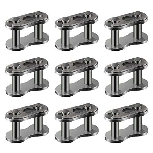 AIEX 20pcs 420 Chain Master Links Heavy Duty, Premium Alloy Chain Connector Links for 50cc 70cc 90cc 110cc 125cc Dirt Bike Quad Buggy Mini Bike Pit ATV Scooter - Image 1