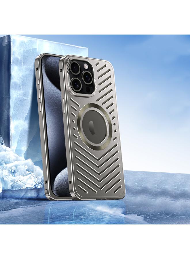 زبون جراب هاتف مغناطيسي معدني مبرد من MagSafe لهاتف iPhone 13 Pro Max - Image 1