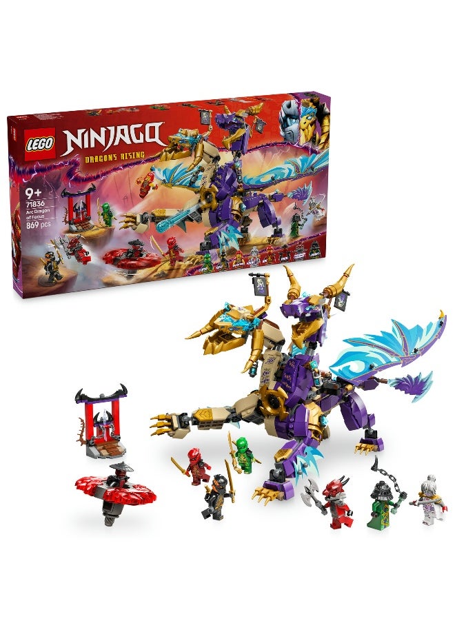 LEGO LEGO NINJAGO Arc Dragon of Focus Ninja 71836 Building Set (869 Pieces)  - Image 1