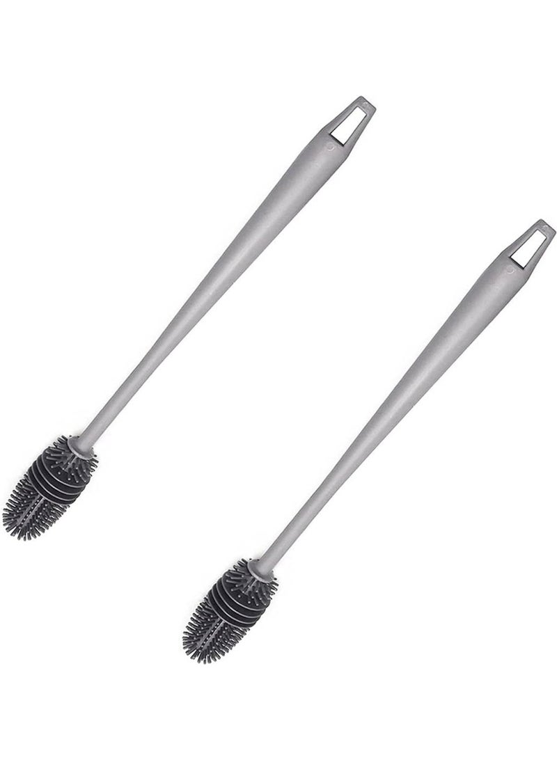 Silicone bottle washing brush, 2 pieces