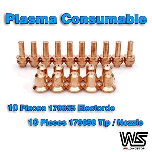 WeldingStop 176655 176656 Kit for Miller Spectrum 375 X-treme Plasma Cutter ICE-25C ICE-27C Torch WS OEMed consumables (NOT Spectrum 375 X-treme Cutter with XT30 torch) - Image 5