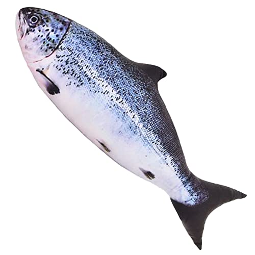 OUKEYI 315 Soft Salmon Fish Decor Pillow Cushion - Image 1