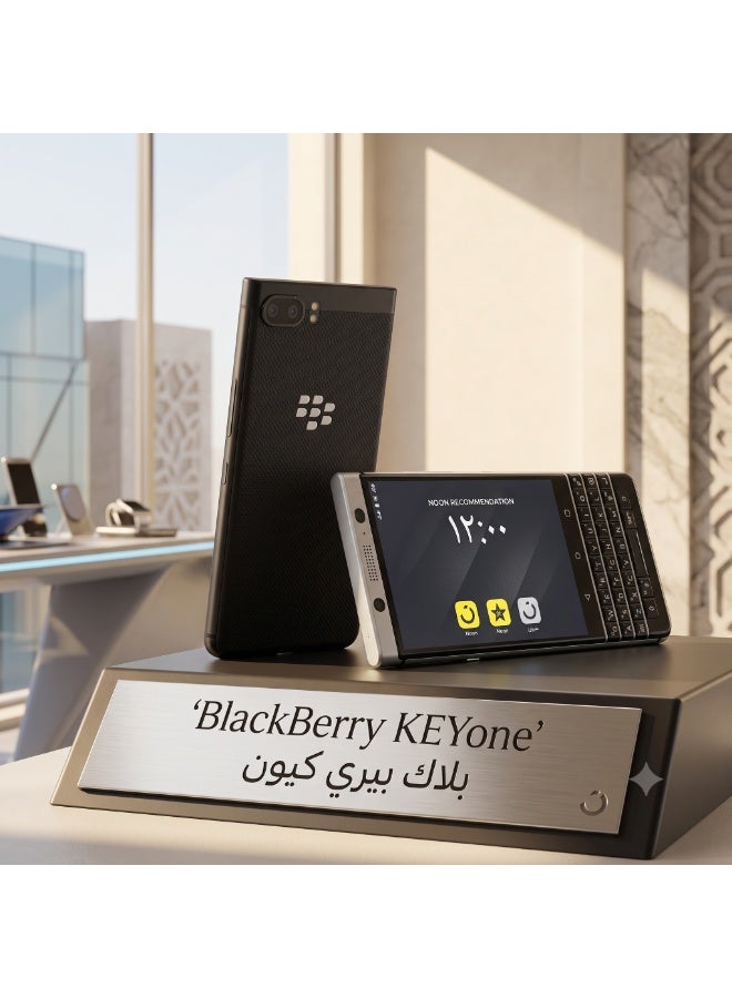 بلاك بيري هاتف ذكي بلاك بيري كي ون 32 جيجابايت 4G LTE، فضي/أسود - Image 5