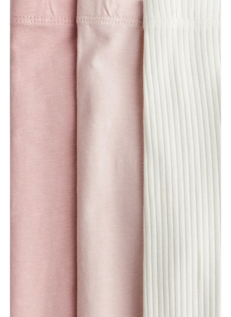 H&M 3-pack jersey leggings