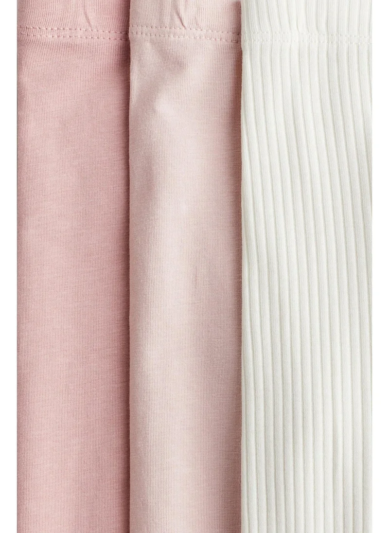 H&M 3-pack jersey leggings