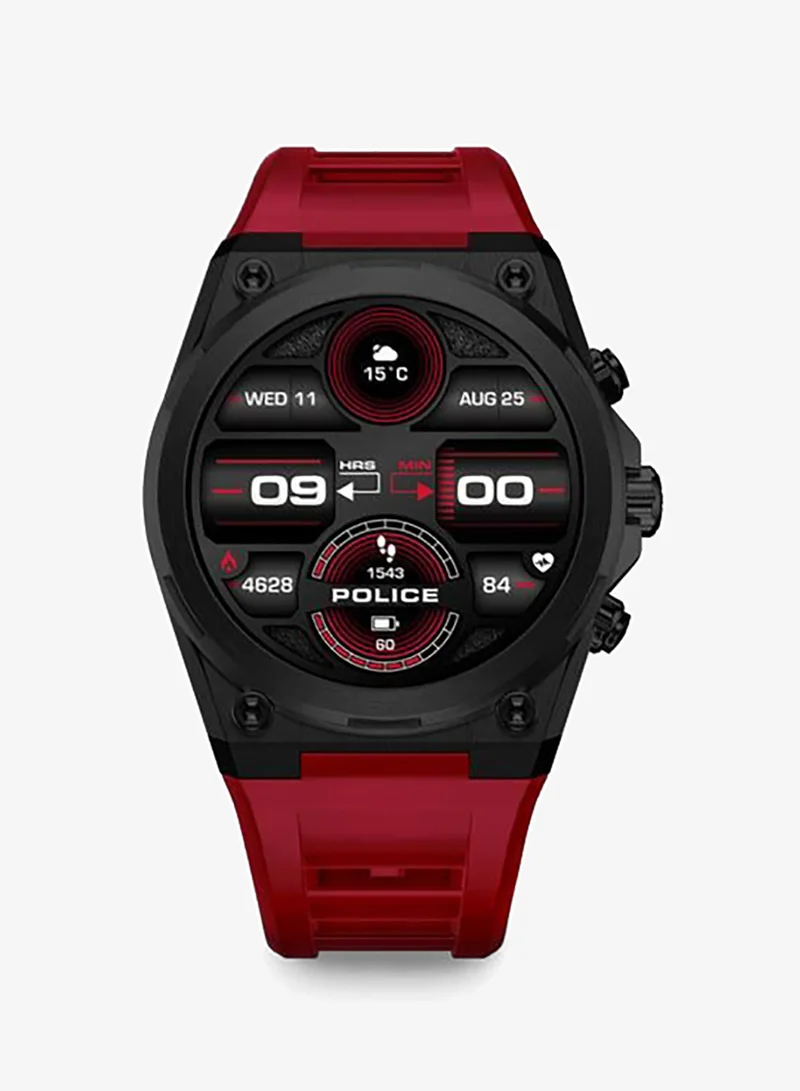 POLICE My Avatar 2 Interchangeable Strap, AMOLED, Dual Time, 5ATM, GPS Smartwatch