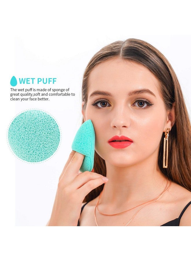 DUcare Silicone Face Brush Double-Ended Facial Cleansing Sponges 4 Pcs Soft Facial Cleansing Brush Mud,Clay Diy - Image 4