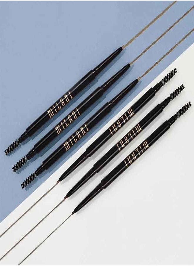 Milani Stay Put Precision Brow Pencil in 05 Expresso– Waterproof, Ultra-Fine Tip for Precise Application, Long-Lasting Smudge-Proof Brow Enhancer