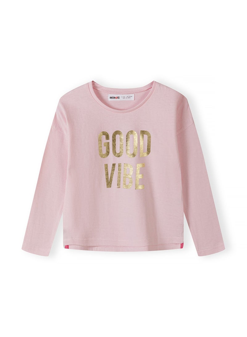 مينوتي طقم 3 بلوزات بناتي قطنية بأكمام طويلة وطبعات متنوعة - Image 5