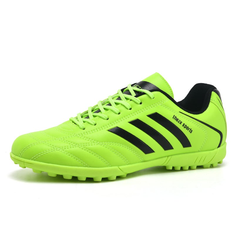 Children's Football Shoes with Short Studs - Anti-Slip Leather Training Shoes for Kids, TF Sole for Grass - Image 3