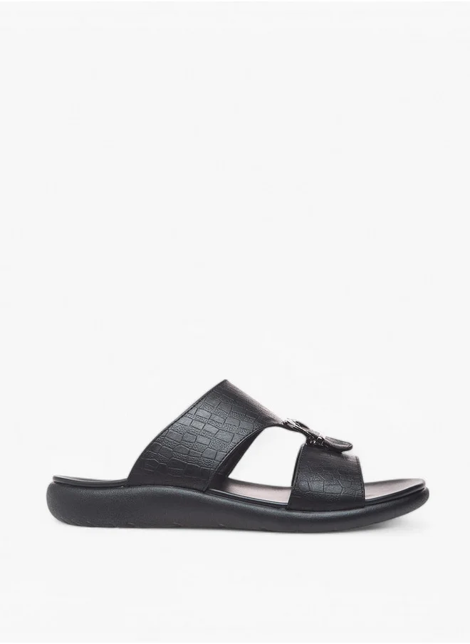 ال بي ال من شو اكسبرس Buckle Accent Slip-On Arabic Sandals