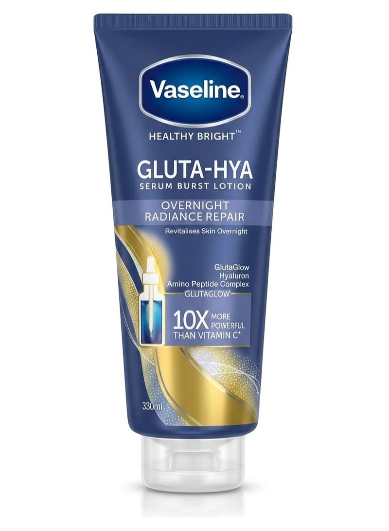 Vaseline Gluta-Hya Night Moisturizing Lotion 330ml