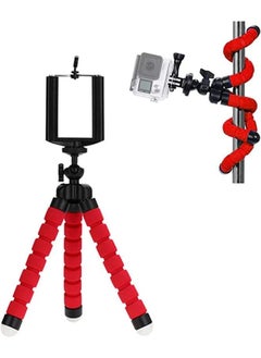Generic Phone Tripod Stand Foam Protection Flexible Metal Phone Tripod 360 Degree Rotatable Extendable Tripod Stand  - Image 1