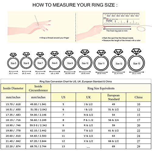 Mytys Marcasite Rings for Women Retro Black Onyx Cocktail Band Ring Statement Rings for Women (marcasite size 7) - Image 3
