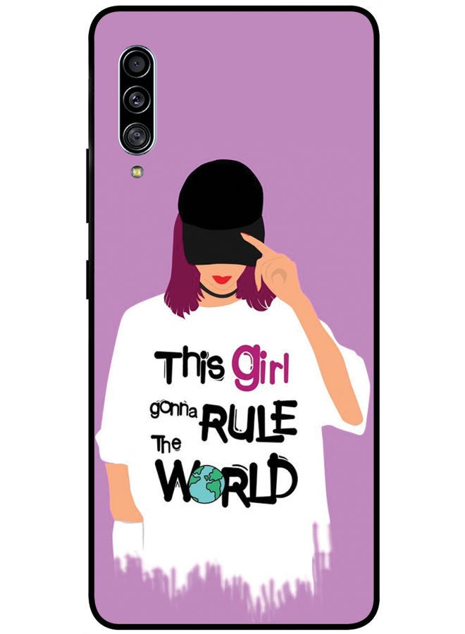 Protective Case Cover For Samsung Galaxy A90 Smart Series Printed Protective Case Cover for Samsung Galaxy A90 This Girl Gonna Rule The World