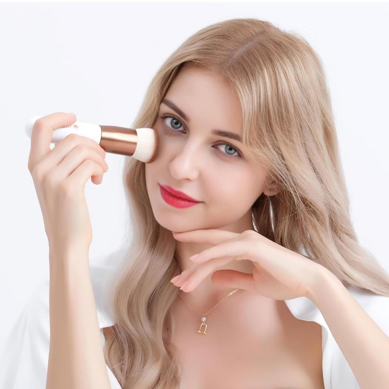 VISUAL ARREST VISUAL ARREST Premium Flat Top Kabuki Foundation Brush Professional Kabuki Luxury Makeup Brush for Girls Womens with Ergonomic Handle for Airbrushed Flawless Make Up Finish for All Foundation Types 1 PCS  - Image 3