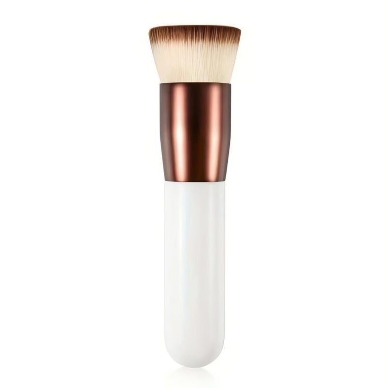 VISUAL ARREST VISUAL ARREST Premium Flat Top Kabuki Foundation Brush Professional Kabuki Luxury Makeup Brush for Girls Womens with Ergonomic Handle for Airbrushed Flawless Make Up Finish for All Foundation Types 1 PCS  - Image 1