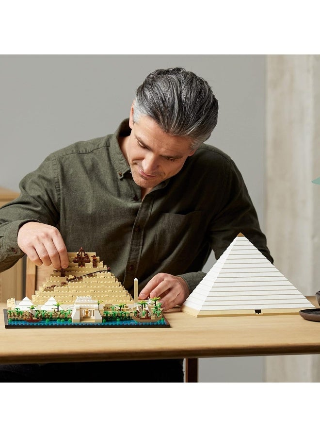 Great Pyramid of Giza Classic City Model Building Blocks Kit Building Blocks - Image 3