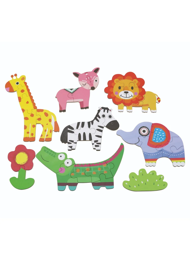 andreu Toys My First Puzzle 6 In A Box Jungle