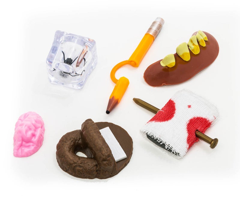 JA-RU Pranks Kit for Kids Gags Toys (1 Set) 6 Different Cool Stuff Scary Prop Set. Prankz Gaging Fun Pranking April Fools Bag Gifts Party Favor Stocker 6416-1p - Image 5