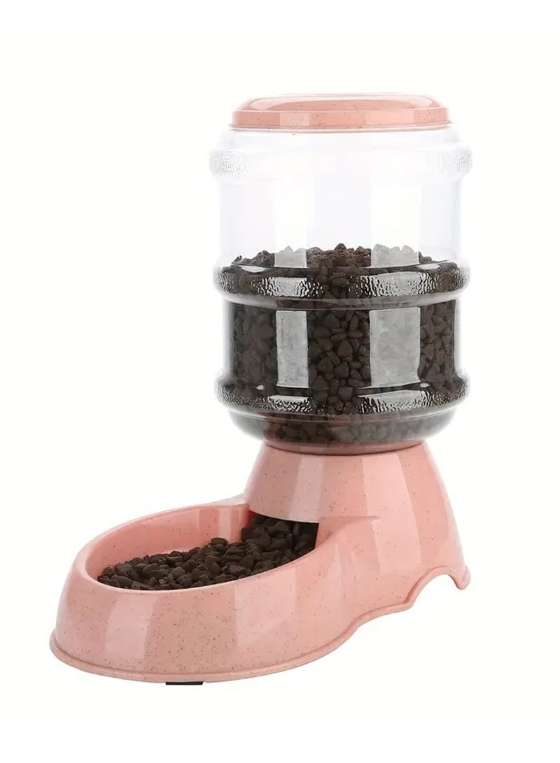 Eco-Friendly PVC+ABS Pet Feeder Dispenser 3.8L Capacity for Food , Safe and Odor-Free, Perfect for Small and Medium Pets - Image 1