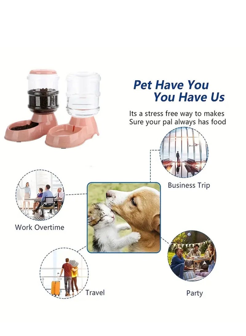 Eco-Friendly PVC+ABS Pet Feeder Dispenser 3.8L Capacity for Food , Safe and Odor-Free, Perfect for Small and Medium Pets - Image 5