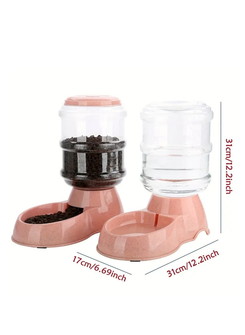 Eco-Friendly PVC+ABS Pet Feeder Dispenser 3.8L Capacity for Food , Safe and Odor-Free, Perfect for Small and Medium Pets - Image 2