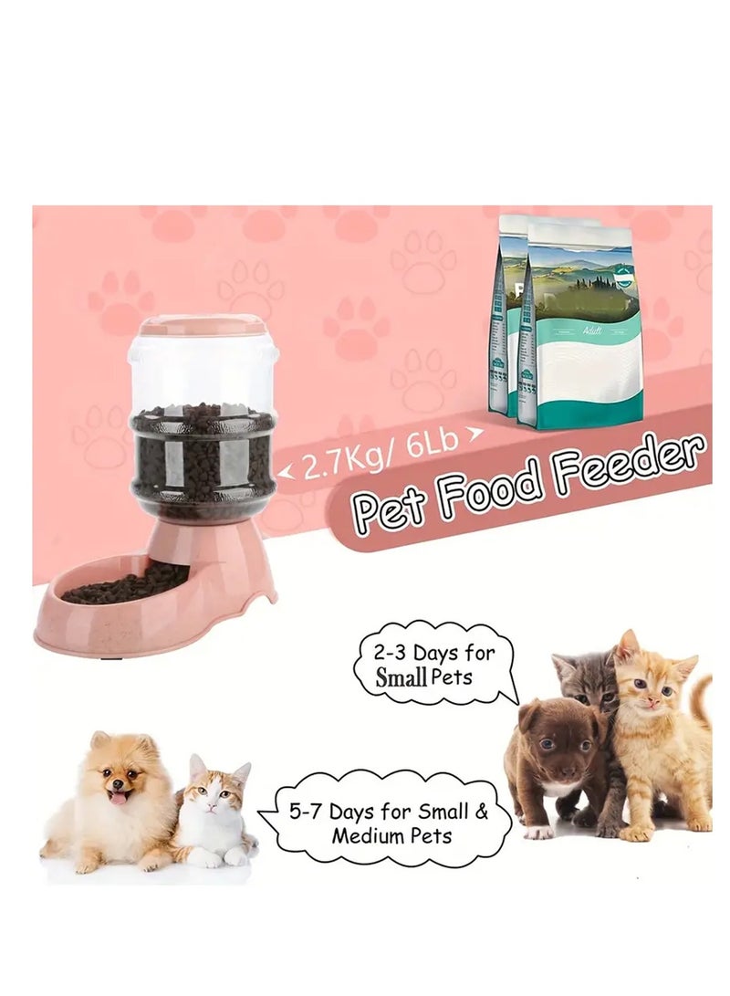 Eco-Friendly PVC+ABS Pet Feeder Dispenser 3.8L Capacity for Food , Safe and Odor-Free, Perfect for Small and Medium Pets - Image 3