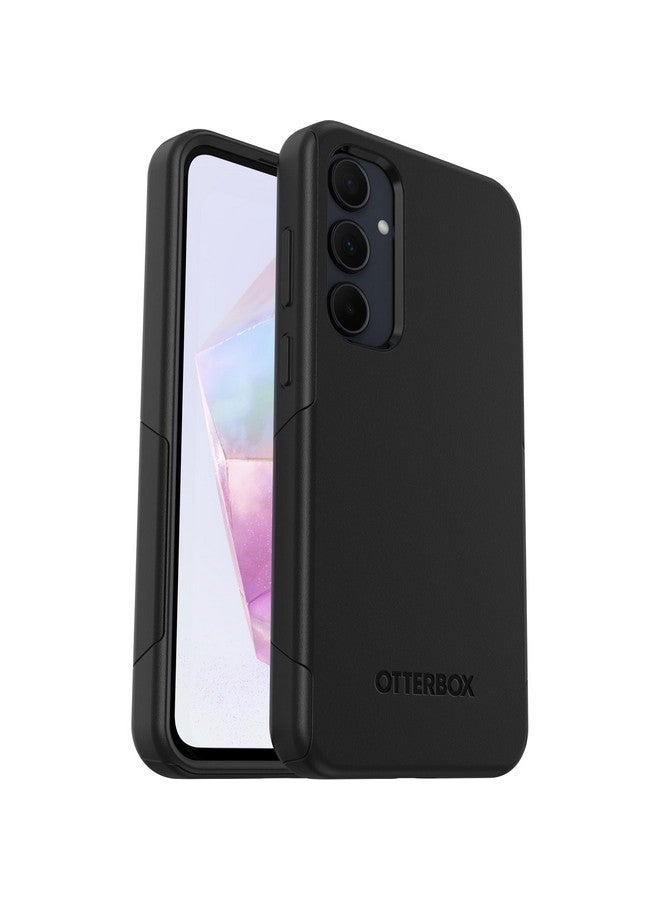 أوتربوكس جراب OtterBox Commuter Series Lite لهاتف Samsung Galaxy A35 - أسود، نحيف ومتين، مناسب للجيب، مع إمكانية الوصول إلى المنافذ ومكبرات الصوت (بدون أغطية للمنافذ)، - Image 2