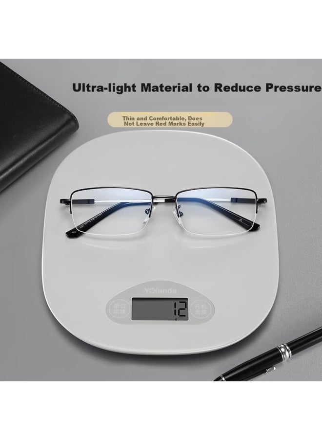 Gogosoon Men's Presbyopic Gl For Middle-aged And Elderly, High Definition Blue Light Blocking Anti-fatigue Reading Gl, High-end Genuine Ultra-light - Image 4