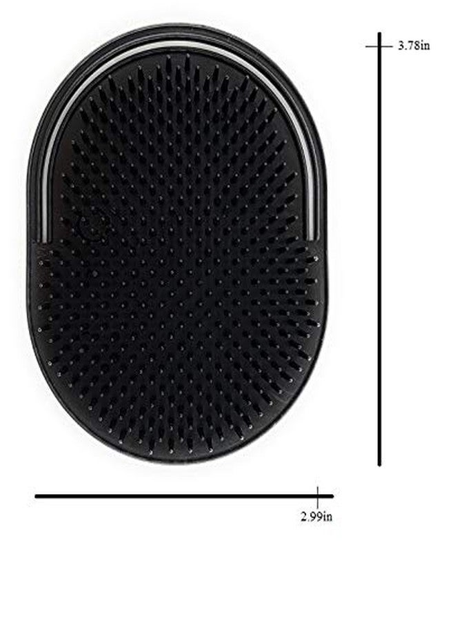 G.B.S Pocket Palm Combs Brush for Men, Women and Pets Grooming Brush Comb, Pack of 6, (Black) Made in U.S.A - Image 4