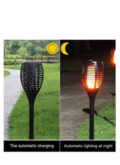 Cool Baby 2PS Large Solar Torch Lamp Waterproof Outdoor Dance Flame Lamp Can Be Inserted Into the Ground Or Installed Walls Landscape Decoration Path Courtyard Light 96 Led  - Image 5