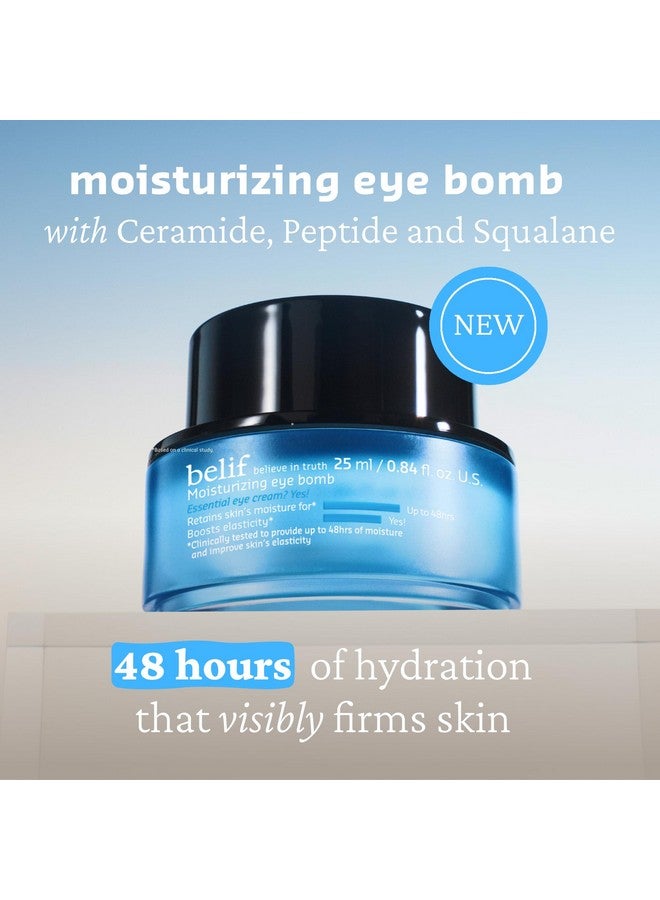 بليف كريم بيليف ذا ترو كريم المرطب للعين، كريم مرطب للعين يدوم 48 ساعة، يشد البشرة ويقلل الخطوط الدقيقة والتجاعيد، يحتوي على الكافيين والببتيد والسيراميد، للعناية الشاملة بالعين، العناية بالبشرة على الطريقة الكورية. - Image 2