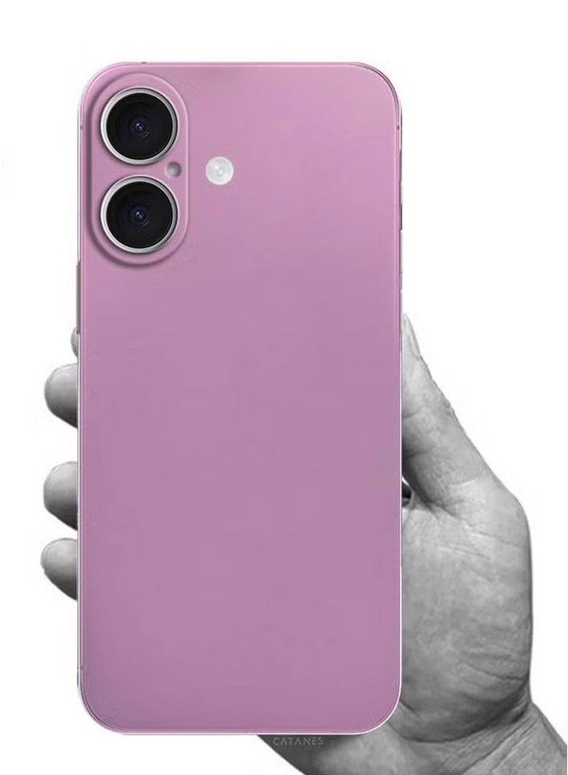 CATANES ( لجهاز آيفون 16 بلس ) غلاف كفر سلسلة إير سكين غلاف خلفي متين وقوي ورقيق لحماية من السقوط شفاف - Image 3