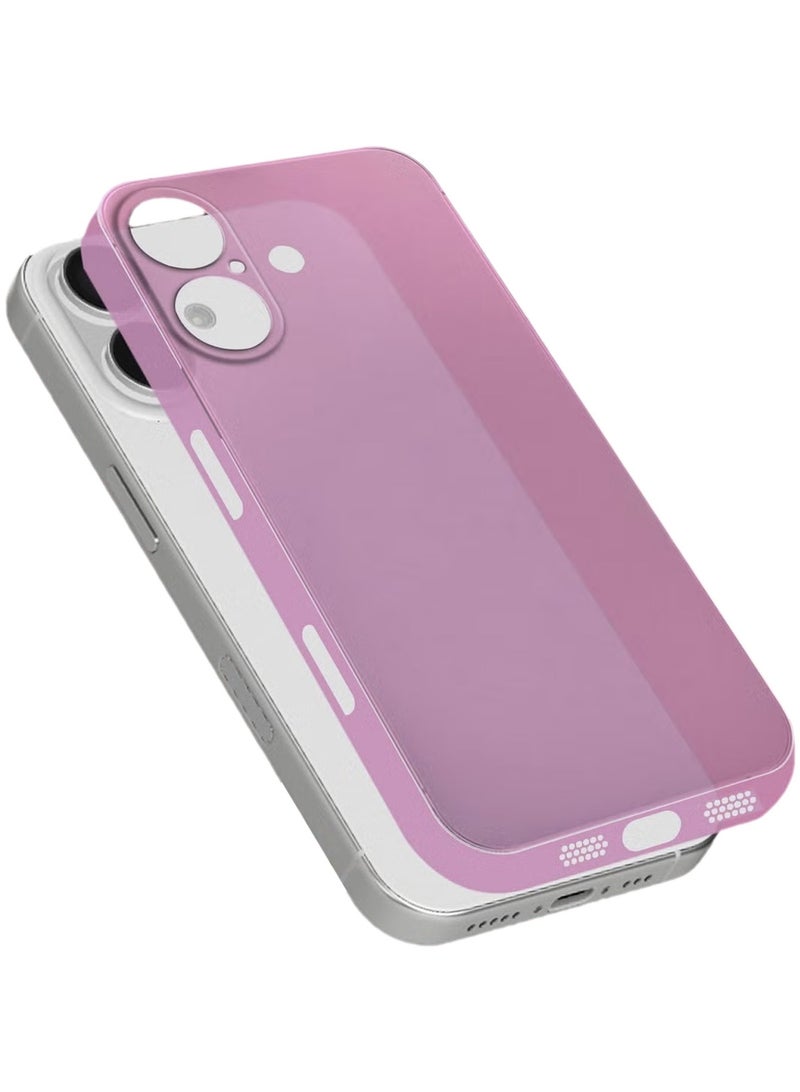 CATANES ( لجهاز آيفون 16 بلس ) غلاف كفر سلسلة إير سكين غلاف خلفي متين وقوي ورقيق لحماية من السقوط شفاف - Image 1